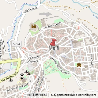 Mappa Via Francesco Nitti, 6, 85025 Melfi, Potenza (Basilicata)