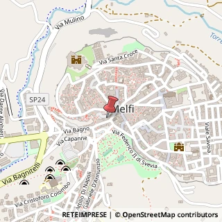 Mappa Via nitti f. s., 85025 Melfi, Potenza (Basilicata)