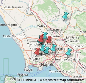Mappa Via Cirillo, 81030 Teverola CE, Italia (9.88182)