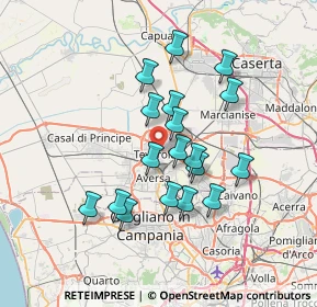 Mappa Via Cirillo, 81030 Teverola CE, Italia (6.47667)