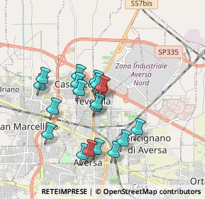 Mappa Via Cirillo, 81030 Teverola CE, Italia (1.75778)