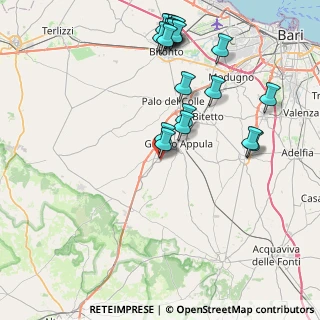 Mappa Viale dei Caduti, 70020 Toritto BA, Italia (9.797)