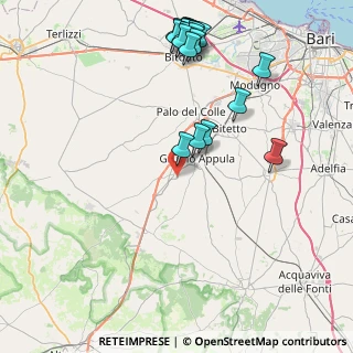 Mappa Viale dei Caduti, 70020 Toritto BA, Italia (10.641)