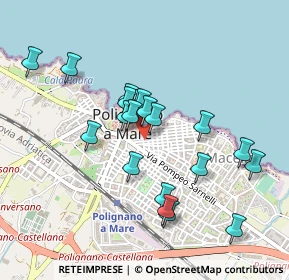 Mappa Via Anemone, 70044 Polignano A Mare BA, Italia (0.444)