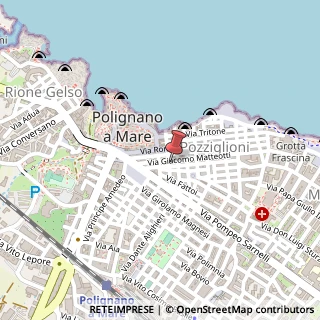 Mappa Via Narciso, 18, 70044 Polignano a Mare, Bari (Puglia)