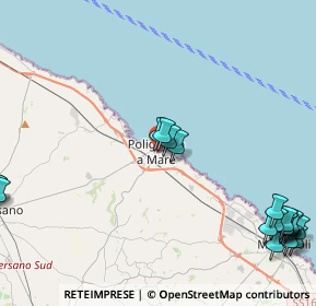 Mappa Via Anemone, 70044 Polignano A Mare BA, Italia (6.737)