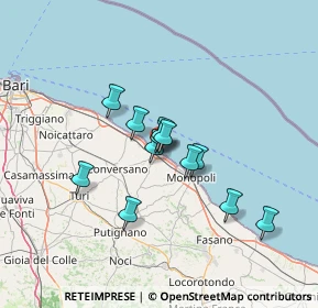 Mappa Via Anemone, 70044 Polignano A Mare BA, Italia (10.46)