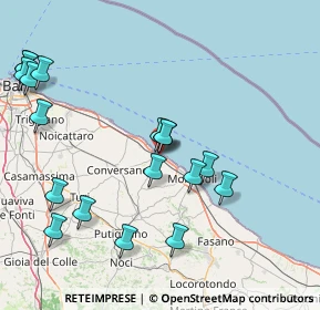 Mappa Via Anemone, 70044 Polignano A Mare BA, Italia (19.61389)