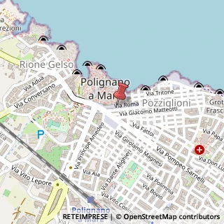 Mappa Via Roma, 70044 Polignano a mare BA, Italia, 70044 Polignano a Mare, Bari (Puglia)