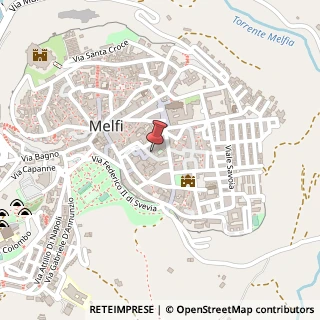 Mappa Vicolo Bellini, 19, 85025 Melfi, Potenza (Basilicata)