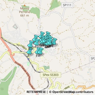 Mappa Corso Garibaldi, 85025 Melfi PZ, Italia (0.3765)