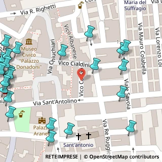 Mappa Viale Re Ruggero, 85025 Melfi PZ, Italia (0.09615)
