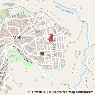 Mappa Viale Re Ruggero, 8, 85025 Melfi, Potenza (Basilicata)