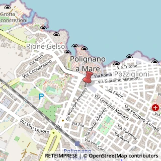 Mappa Piazza Aldo Moro, 12, 70044 Polignano a Mare, Bari (Puglia)