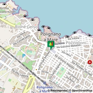 Mappa Piazza Aldo Moro, 12, 70044 Polignano a Mare, Bari (Puglia)