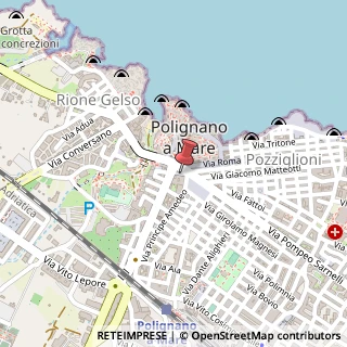 Mappa Piazza Giuseppe Garibaldi, 62, 70044 Polignano a Mare, Bari (Puglia)