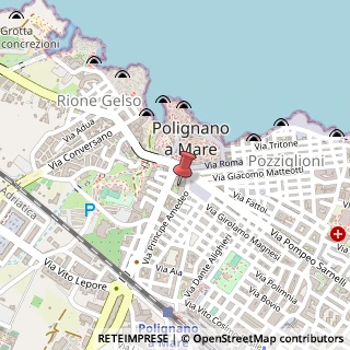 Mappa Piazza Aldo Moro, 12, 19013 Polignano a Mare, Bari (Puglia)
