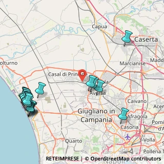 Mappa Via Guglielmo Oberdan, 81030 San Marcellino CE, Italia (12.3555)