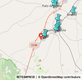 Mappa Via Malpighi M., 70020 Toritto BA, Italia (5.04818)