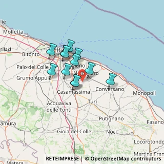 Mappa Via Adelfia, 70016 Noicàttaro BA, Italia (10.17)