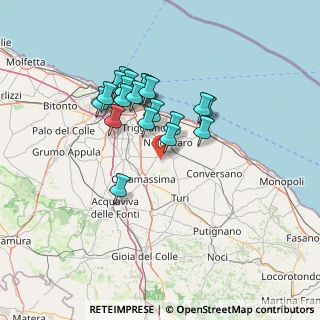 Mappa Via Adelfia, 70016 Noicàttaro BA, Italia (12.401)