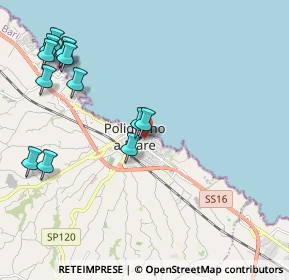 Mappa Via Vescovo de Luca, 70044 Polignano A Mare BA, Italia (2.60615)