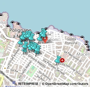 Mappa Via Vescovo de Luca, 70044 Polignano A Mare BA, Italia (0.201)