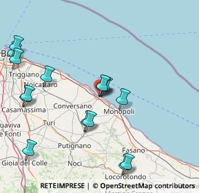 Mappa Via Vescovo de Luca, 70044 Polignano A Mare BA, Italia (19.19933)