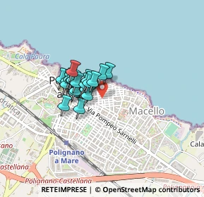 Mappa Via Vescovo de Luca, 70044 Polignano A Mare BA, Italia (0.2865)