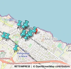 Mappa Via Vescovo de Luca, 70044 Polignano A Mare BA, Italia (0.45071)