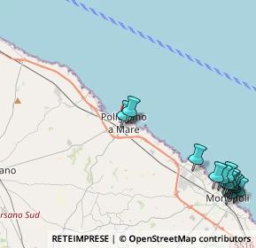 Mappa Via Vescovo de Luca, 70044 Polignano A Mare BA, Italia (6.54077)