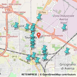 Mappa Via I Dietro Corte, 81030 Teverola CE, Italia (1.04389)