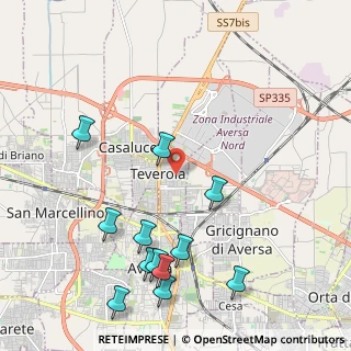 Mappa Via I Dietro Corte, 81030 Teverola CE, Italia (2.67)
