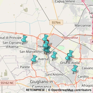 Mappa Via I Dietro Corte, 81030 Teverola CE, Italia (3.28)
