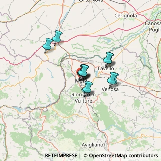 Mappa Via Carmine, 85025 Melfi PZ, Italia (8.75733)
