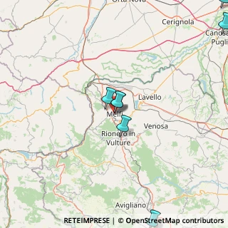 Mappa Via Carmine, 85025 Melfi PZ, Italia (44.278)