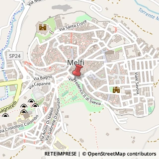 Mappa Via Indotto S.nicola, Melfi, PZ 85025, 85025 Melfi PZ, Italia, 85025 Melfi, Potenza (Basilicata)