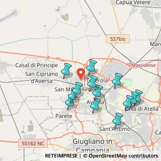 Mappa Via Delle Ortensie, 81030 Frignano CE, Italia (3.92)