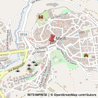 Mappa Via Francesco Nitti, 68, 85025 Melfi, Potenza (Basilicata)