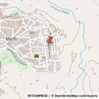 Mappa Viale Savoia, 21, 85025 Melfi, Potenza (Basilicata)