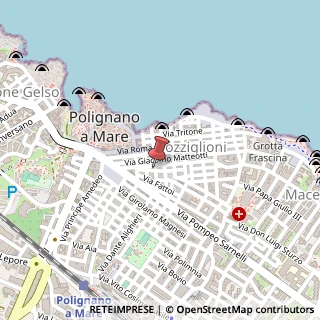 Mappa Via ciclopi 12, 70044 Polignano a Mare, Bari (Puglia)