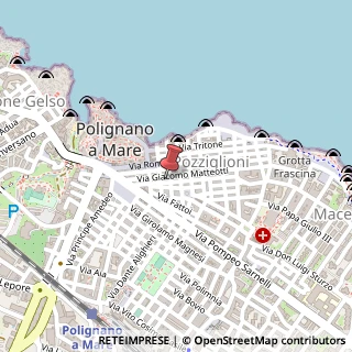 Mappa Via Gelsomino, 37, 70044 Polignano a Mare, Bari (Puglia)