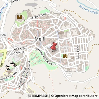 Mappa Vico Cavaliere, 31, 85025 Melfi, Potenza (Basilicata)