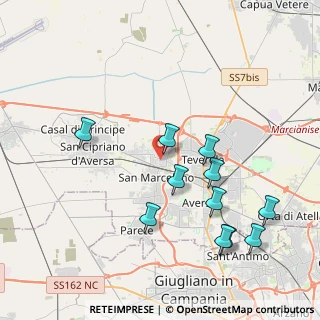 Mappa Via Vittorio Emanuele II, 81030 Frignano CE, Italia (4.51182)