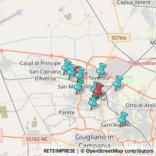 Mappa Via Vittorio Emanuele II, 81030 Frignano CE, Italia (3.05182)