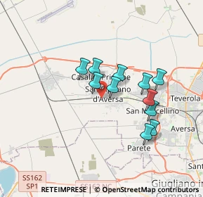 Mappa Via Ciglio, 81030 Casapesenna CE, Italia (3.04)