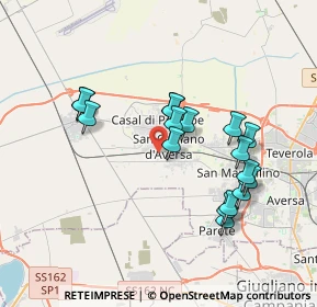 Mappa Via Ciglio, 81030 Casapesenna CE, Italia (3.64941)