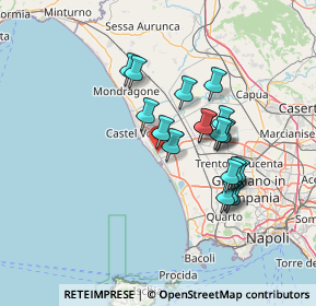 Mappa Via Domitiana Km 33.500 N 480, 81030 Castel Volturno CE, Italia (12.66263)