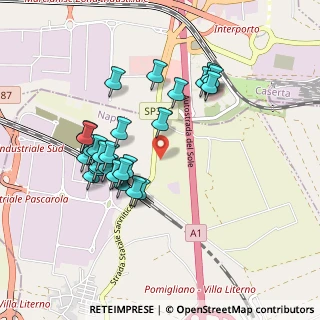 Mappa STRADA SANNITICA 87 KM 17500, 80023 Caivano NA, Italia (0.92143)