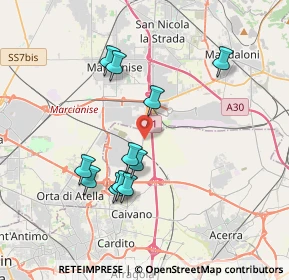 Mappa STRADA SANNITICA 87 KM 17500, 80023 Caivano NA, Italia (3.72091)